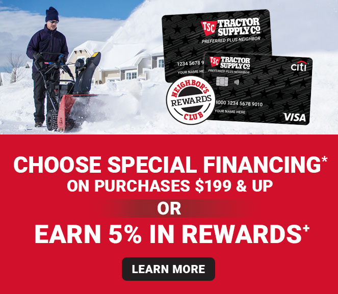 Special Financing* on purchases $199 and up or 5% Back in Rewards+. Learn More.