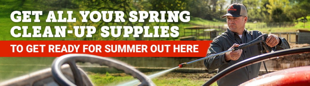 Get All Your Spring Clean-Up Supplies to Get Ready for Summer Out Here.