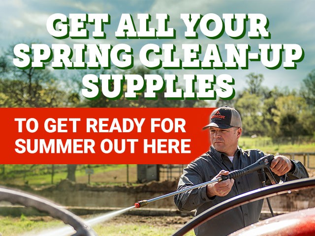 Get All Your Spring Clean-Up Supplies to Get Ready for Summer Out Here.