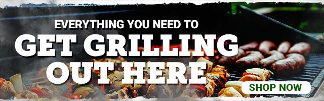 Everything You Need to Get Grilling Out Here. Shop Now.