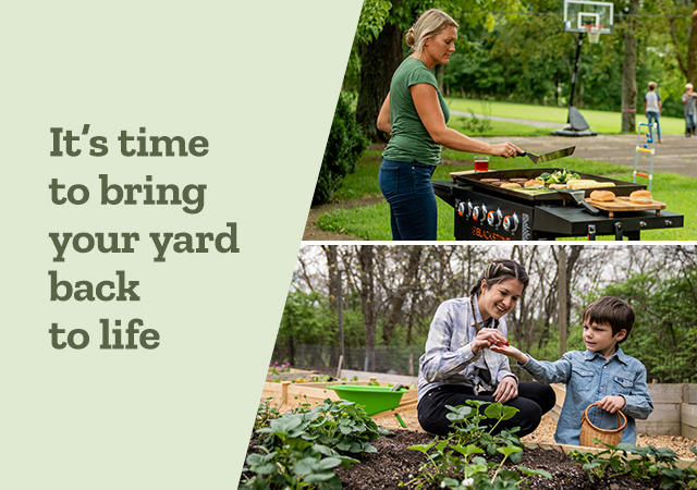 It's time to bring your yard back to life