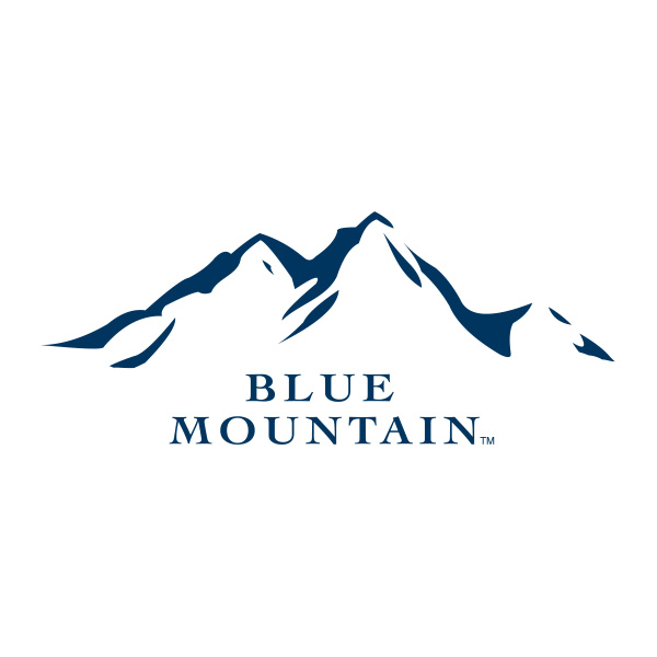 Logo links to Blue Mountain landing page.