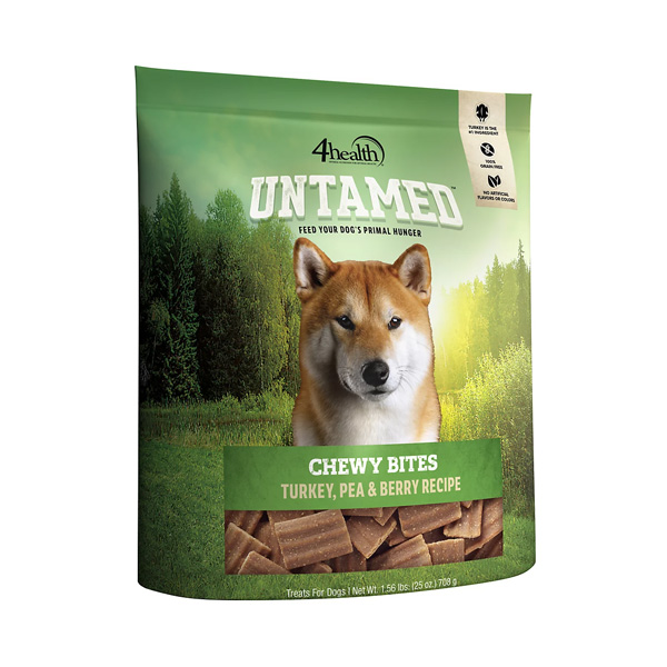 Image of Untamed dog chew treats, links to product.