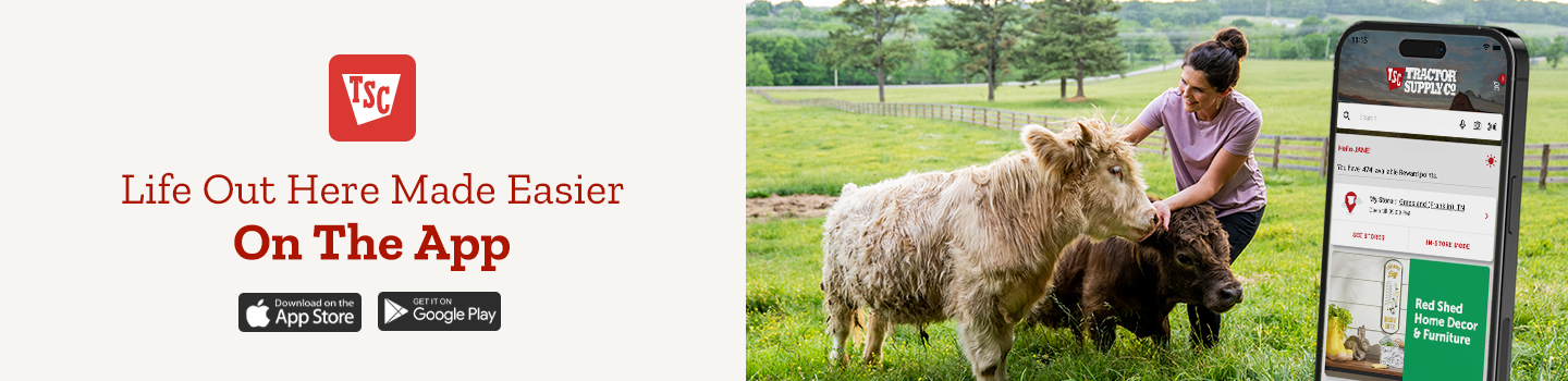 Life Out Here Made Easier on the App. Links to TSC App landing page.