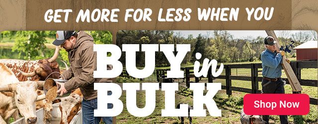 Get More for less when you buy in bulk